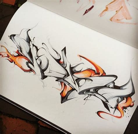 3D Graffiti : Amazing Drawing Sketches BlackBook Graffiti 3D Wildstyle On Paper…: | Graffiti ...