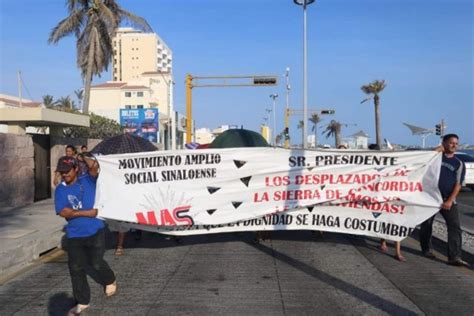 En El Sur Sinaloa Siguen Sin Atender A Desplazados Por La Violencia