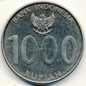 coin  rupiah angklung indonesia fourth series