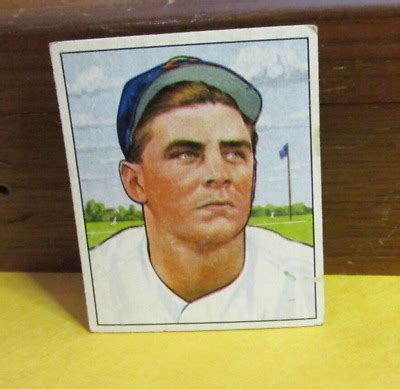 Ted Kluszewski Bowman Baseball Card Cincinnati Reds Ex Or