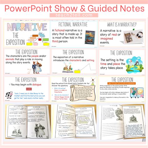 Narrative Writing The Exposition Orientation Plot Element Print