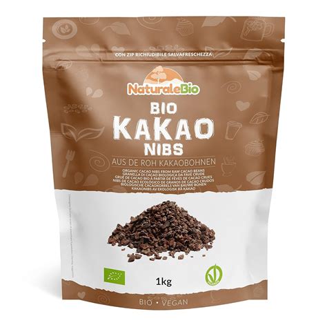 Roh Kakao Nibs Bio Kg Organic Raw Cacao Nibs Rohkost Nat Rlich Und