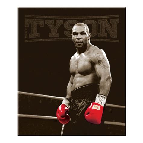 Boxing Mike Tyson Custom Made And Stretched Canvas Taylormade