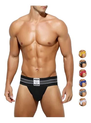 Suspensorios Hombre 6 Pzs Gym Jockstrap Calzoncillos Sexy Meses Sin