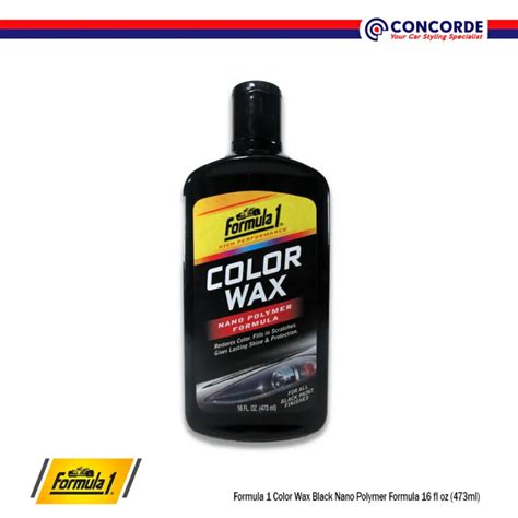 Concorde Formula Color Wax Black Nano Polymer Formula Fl Oz