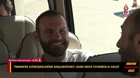 Pirana On Twitter Galatasaray Juan Mata Ile Sa L K Kontrollerinin