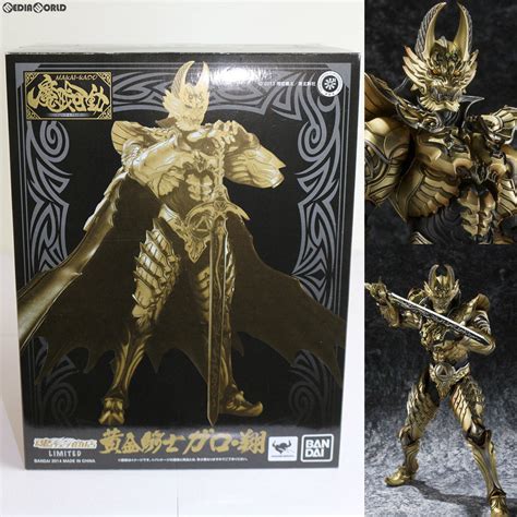 【中古即納】 Fig 魂ウェブ商店限定 魔戒可動 黄金騎士 ガロ・翔 牙狼 Garo ガロ ～闇を照らす者～ 完成品 可動フィギュア バンダイ