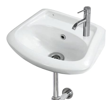 Inch Ceramic Wall Mounted Wash Basin White At Rs In Goregaon