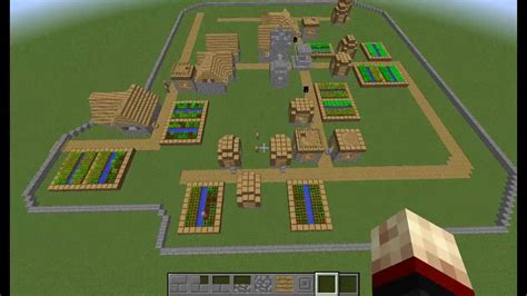 Village layout minecraft