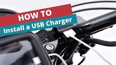 How To Install A Motorcycle Usb Charger Youtube