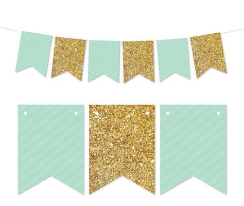 Gold Glitter Pennant Banner Shop Koyal Wholesale Today Gold Banner