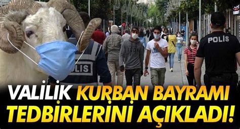 Valilik Kurban Bayramı nda alınacak önlemleri açıkladı Pamukova Halk