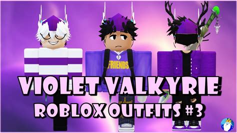 Violet Valkyrie Roblox Outfits Part 3 Youtube