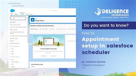 How To Do Salesforce Appointment Scheduling Deligence Technologies