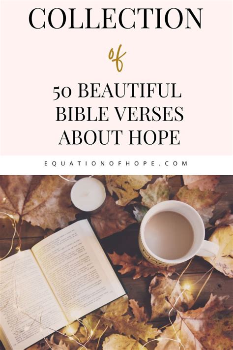 Collection Of 50 Beautiful Bible Verses About Hope Artofit