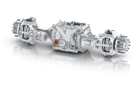 ZF Unveils Next Generation E Axle AxTrax 2 Also Available In 2 Drives