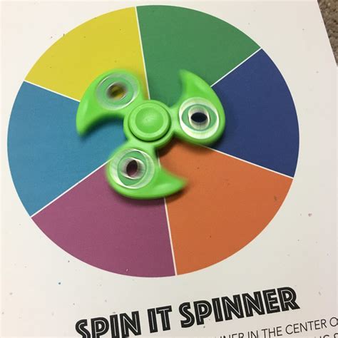 Printable Board Game Spinner