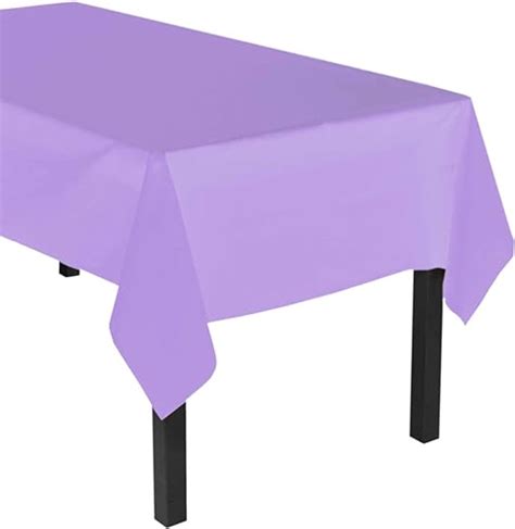 Amazon Party Essentials Heavy Duty Plastic Table Cover Available