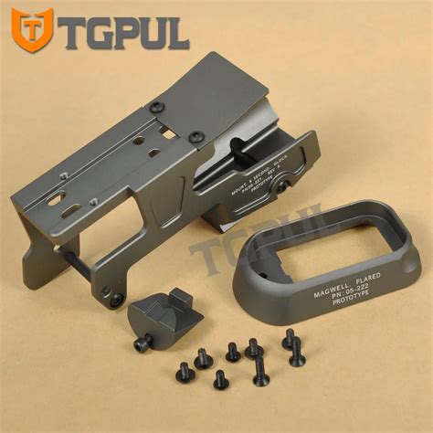 Tgpul Alg Defense Second Mount Flashlight Scope Mount Rmr For Pistol