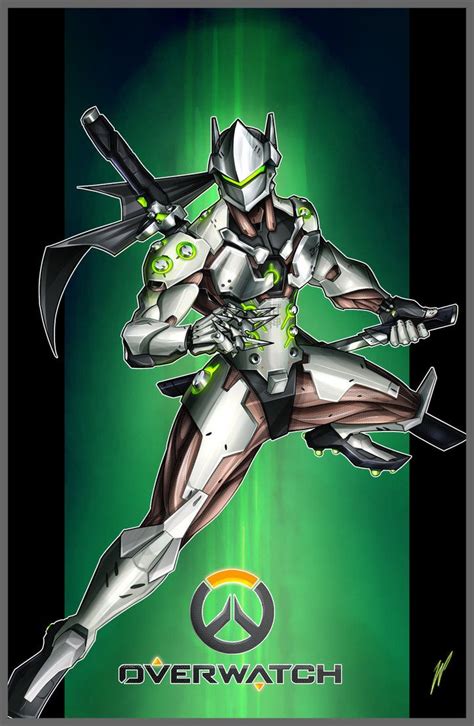 Genji - Overwatch by Puekkers on DeviantArt | Overwatch wallpapers ...