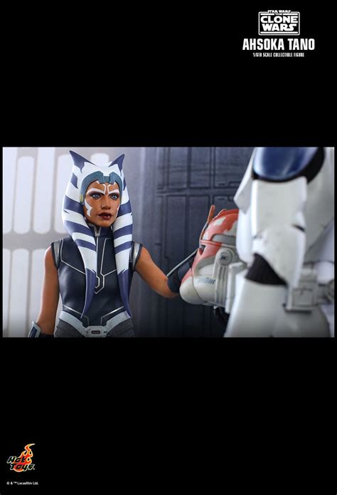 Star Wars The Clone Wars Ahsoka Tano 1 6 Hot Toys