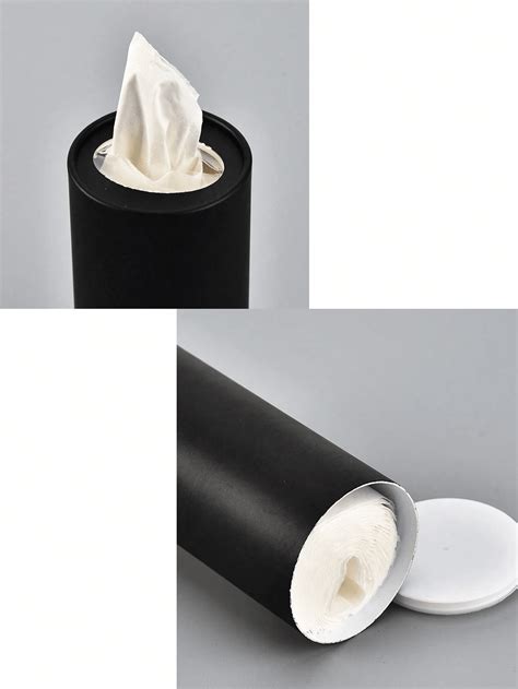 Pc Car Tissues Box Holder Cylindrical Creative Design Travel Tissue