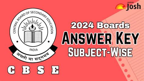 Cbse Class 10 Answer Key 2024 Download Set Wise All Subjects Solutions