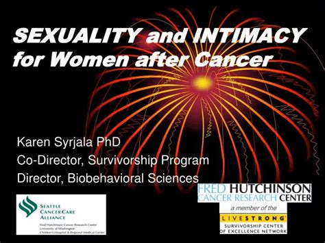 Ppt Sexuality And Intimacy For Women After Cancer Powerpoint Presentation Id 692616