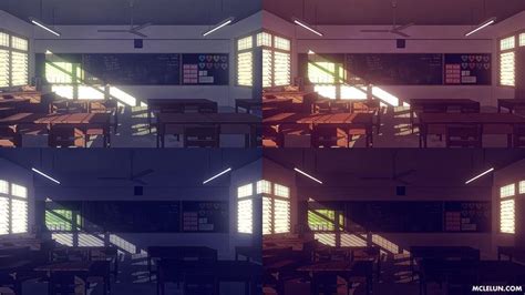 Classroom By Mclelun On Deviantart Classroom Concept Art Personal Reference