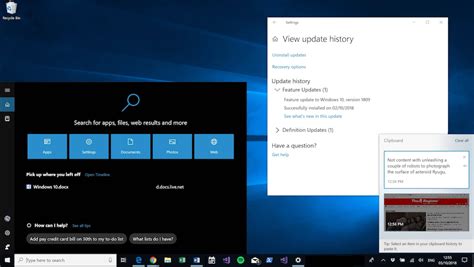 Windows 10 1809 Now Arriving On A Desktop Near You If You Want It