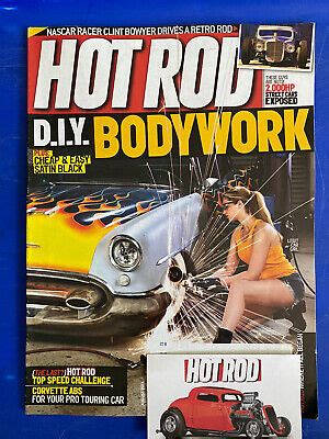 Hot Rod Magazine August DIY Bodywork HP Street Car Cheap Easy Satin EBay