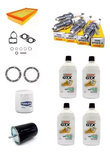 Kit Afinación Vw Sedan Vocho 1 6 Aceite 15w40 Fuel Injection Envío gratis