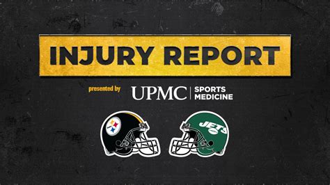 Week 4 Injury Report Jets