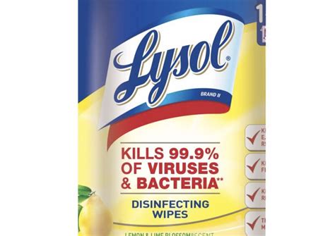 Lysol Disinfecting Wipes, 80 count – The Coupon Thang