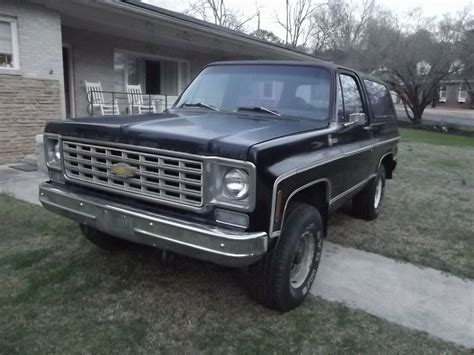 1976 Chevrolet Blazer K5 Cheyenne 4x4 Barnfind Runs Great Recon Vehicle