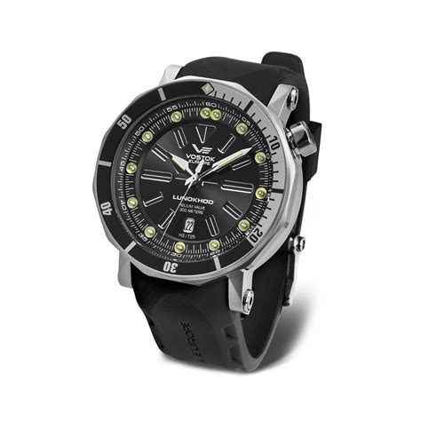 Vostok Europe Lunokhod 2 Tritium Tube Chronograph Automatic Nh35a