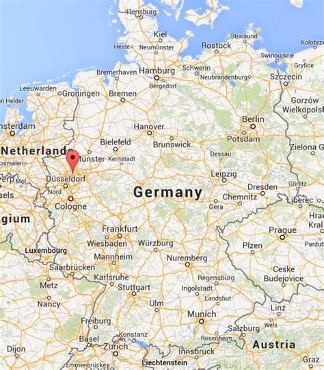 Where is Essen on map Germany