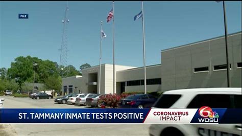 St. Tammany Parish Jail inmate tests positive for coronavirus