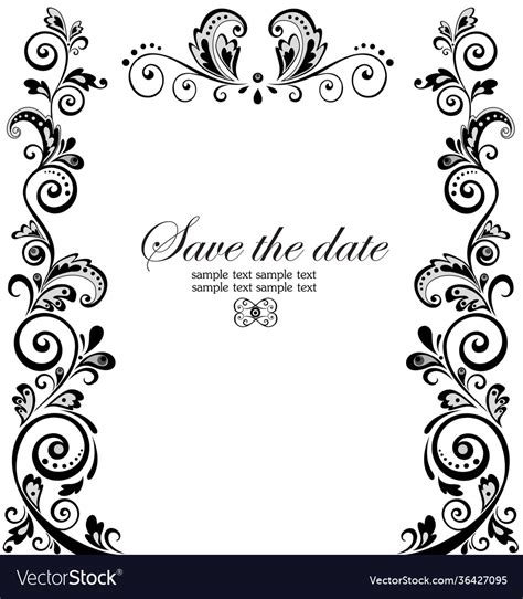 Clipart Wedding Border