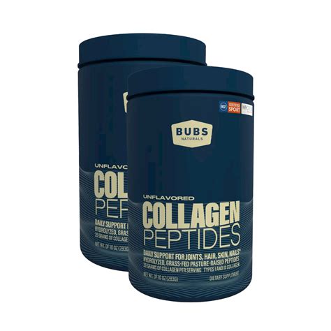 BUBS Collagen Peptides Powder, 20oz | BUBS Naturals