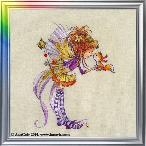 Вышивка Д-051 Осеннее настроение (ЛанСвит) | Купить наборы для ...