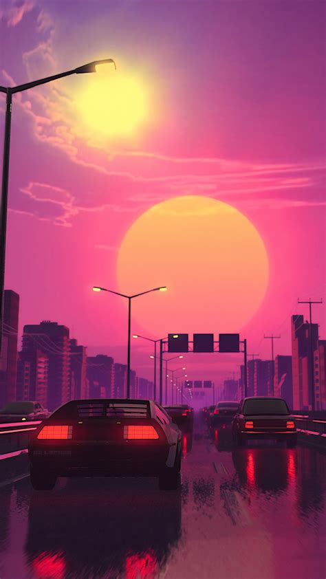 1080x1920 1080x1920 Artist Artwork Digital Art Hd Retrowave For Iphone 6 7 8 Wallpaper