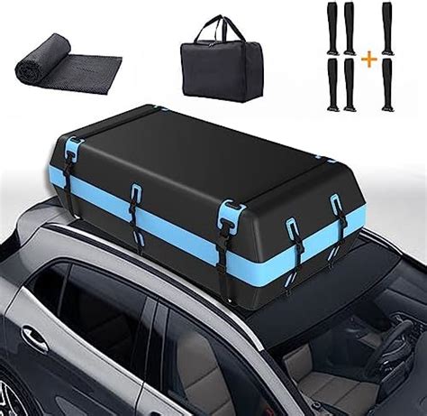 Amazon Fr Coffre De Toit De Voiture L Pieds Cubes Pliable