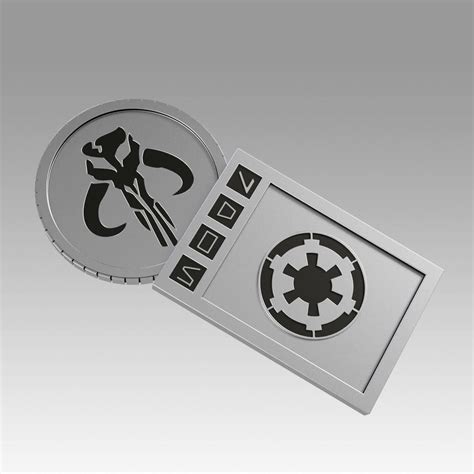 Star Wars Galactic Currency From Sabacc Table 3d Model By Blackeveryday