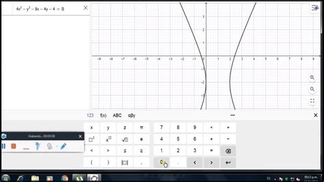 Gráfica Hipérbola En Geogebra Youtube