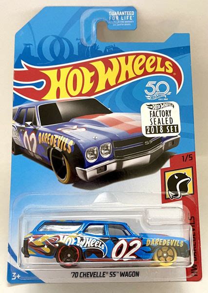 Hot Wheels Chevelle SS Wagon Daredevil Chase Variants Mainline