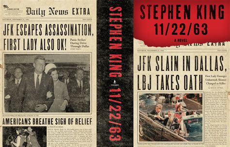 Dark Wolf's Fantasy Reviews: Cover art - "11/22/63" by Stephen King