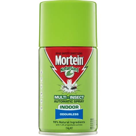 Mortein Naturgard Multi Insect Automatic Spray Indoor Odourless Big W