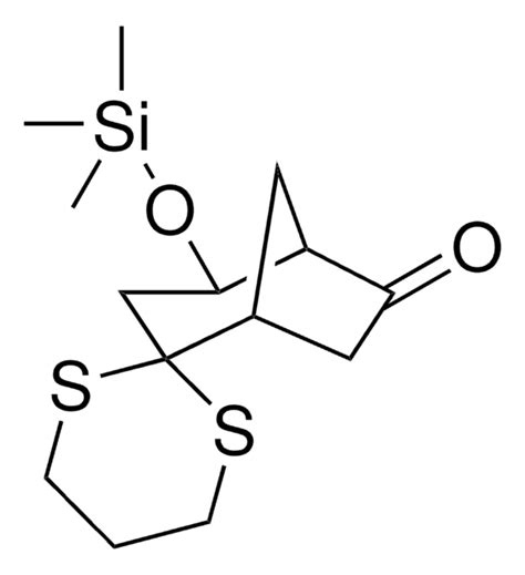 4 TRIMETHYLSILYLOXY SPIRO BICYCLO 3 2 1 OCTANE 2 2 1 3 DITHIAN 6