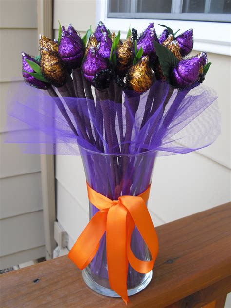 diy candy flower bouquet 2